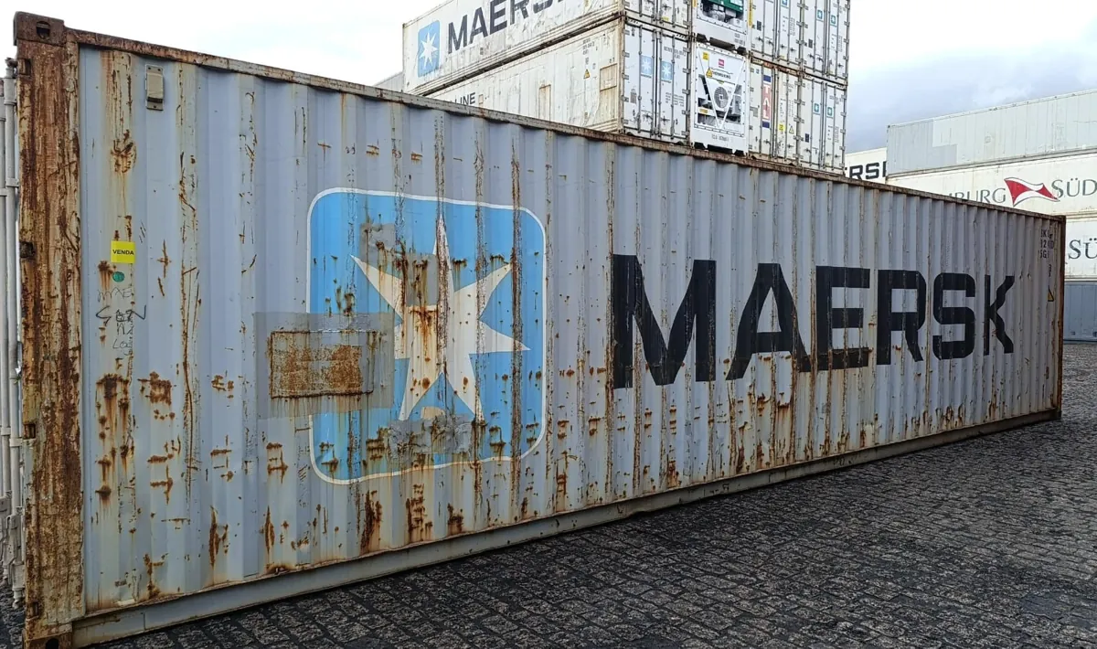 Container à venda modelo High Cube
