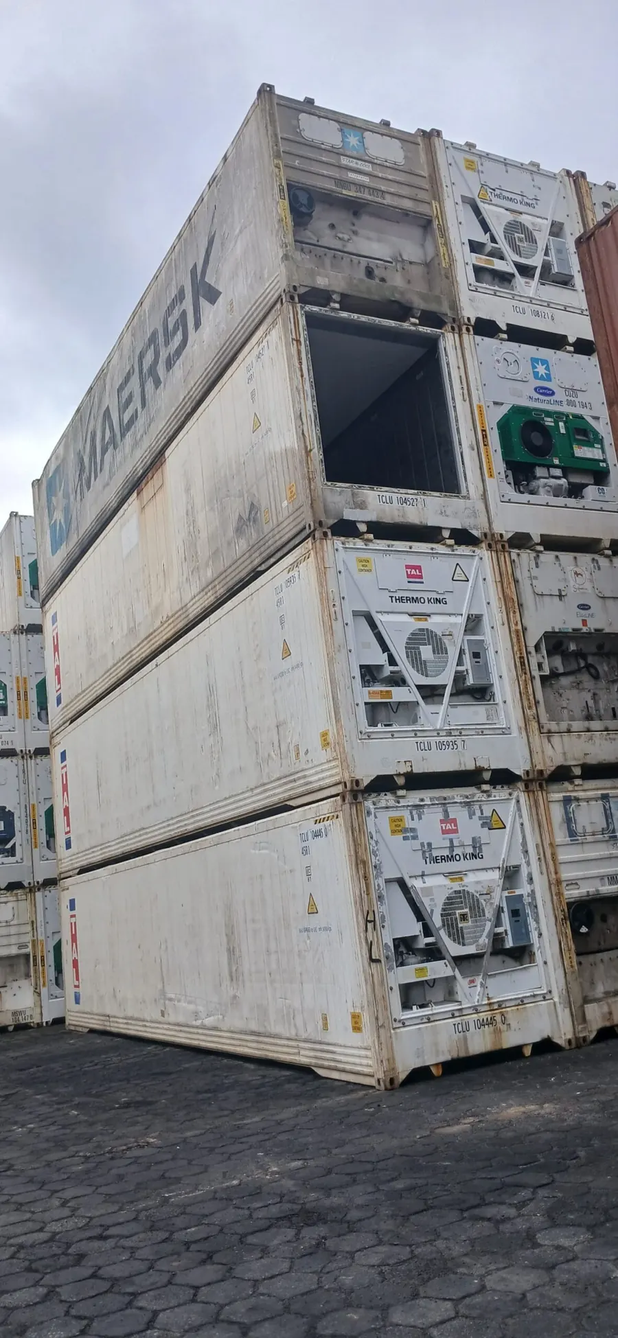 Containers reefer refrigerados