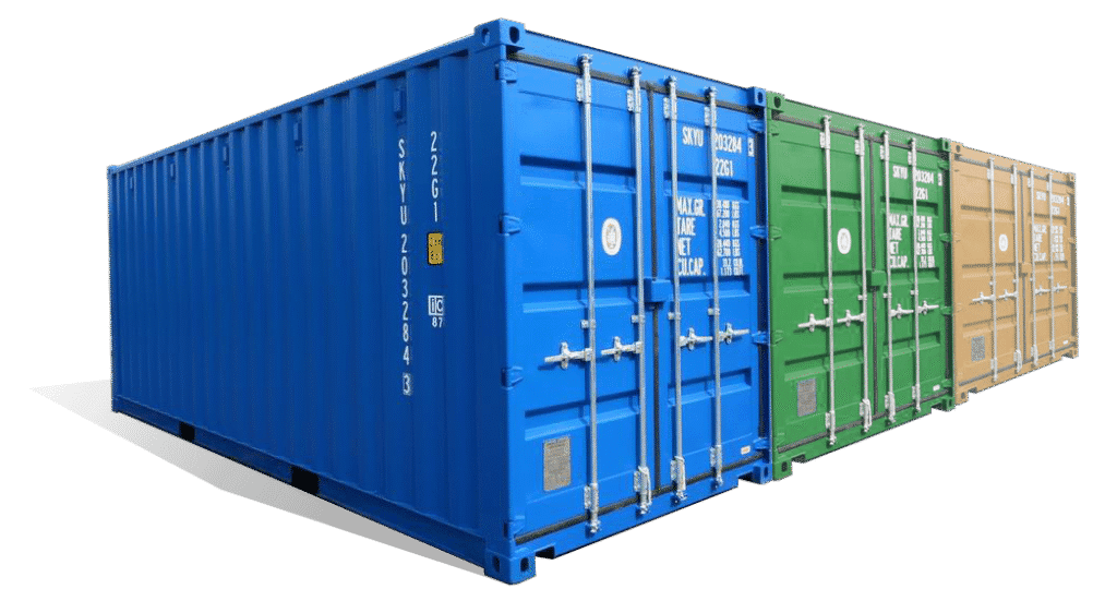 container para armazenamento