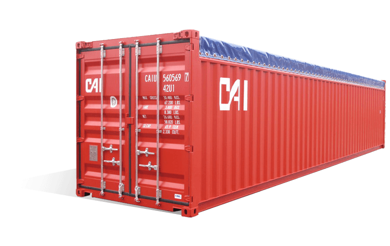 container open top