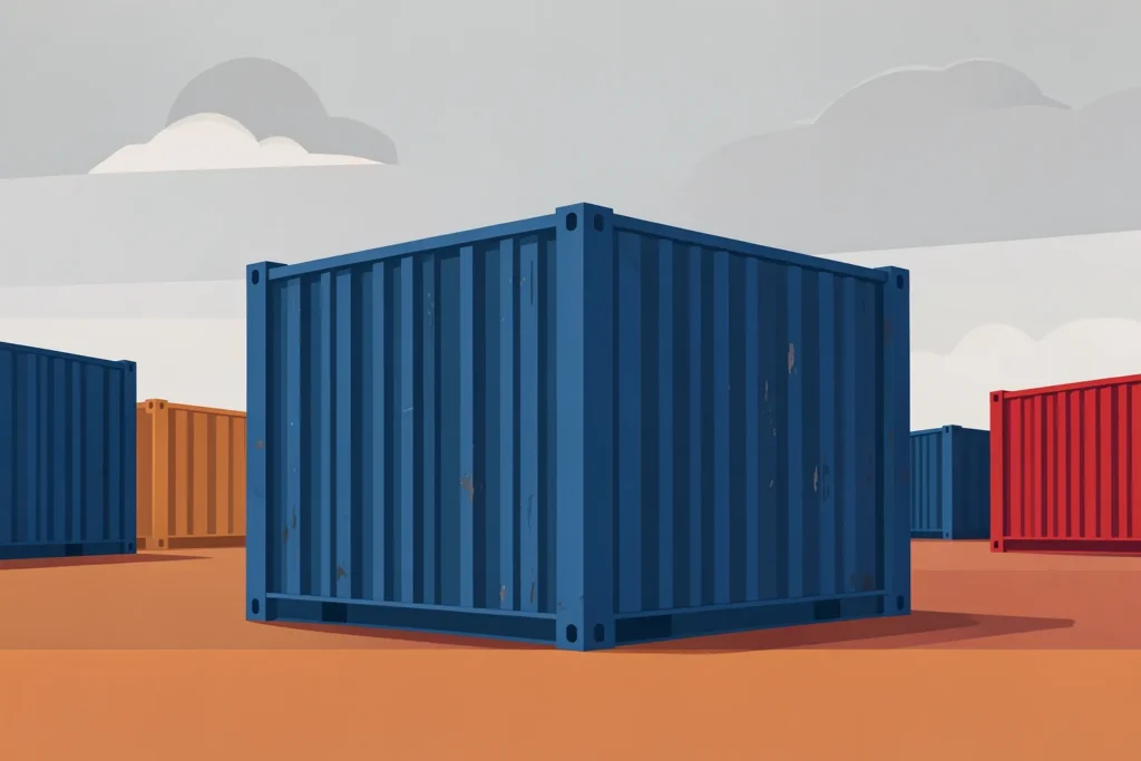 Como vender um container usado com sucesso